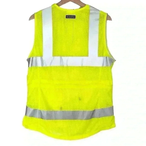 ML Kishigo Ladies Mesh Safety Vest Class 2 ANSI 107| Safety Yellow | SZ Small - Picture 2 of 10